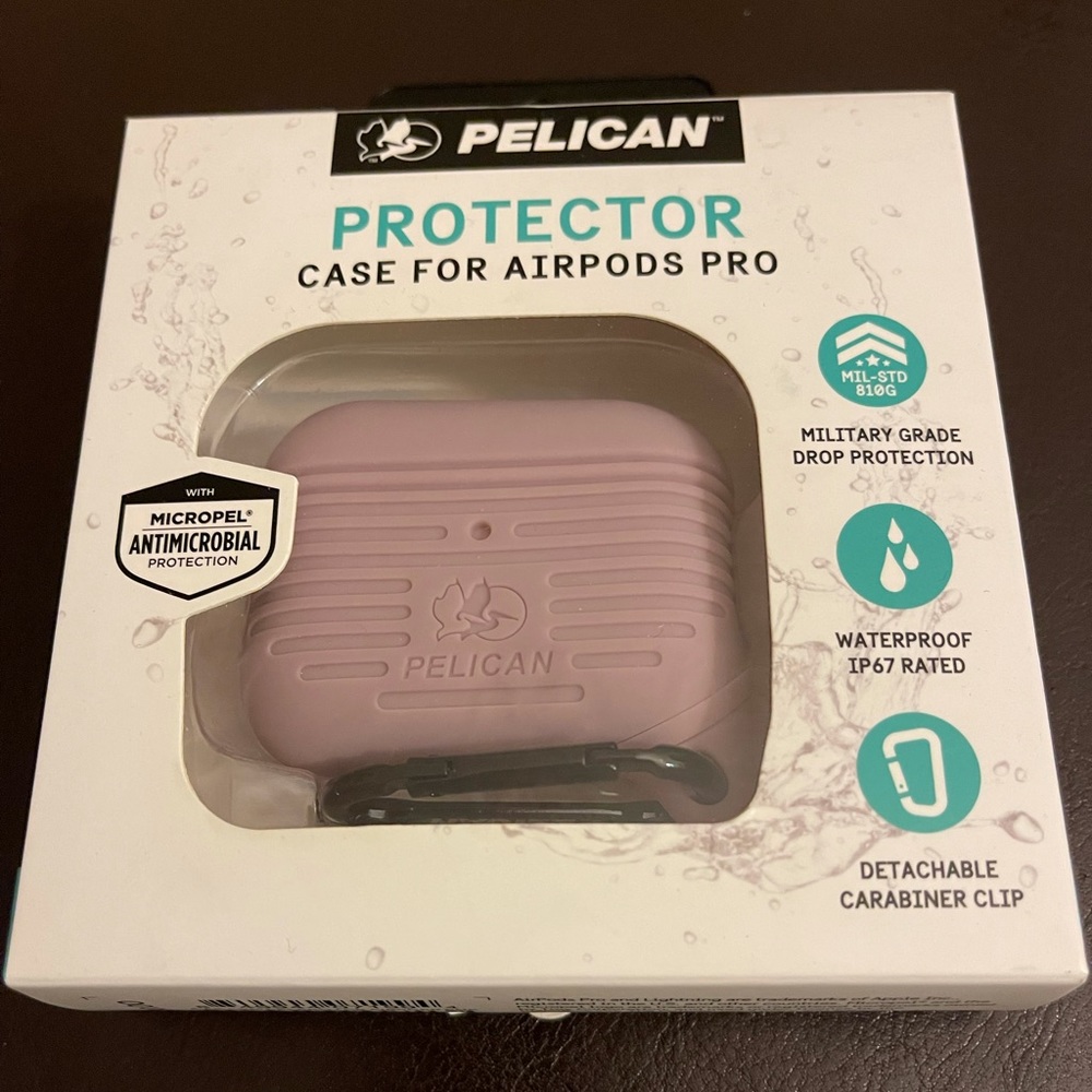 Pelican airpod pros purple protector case bn